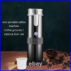 Portable Espresso Maker 2 In 1 Rechargeable Mini Handheld Coffee Maker