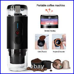 Portable Outdoor Electric Coffee Machine Espresso Coffee Maker for Car & Home