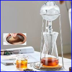 Premium Iced Coffee Maker Cold Brew Glass Percolators Rustproof for Barista