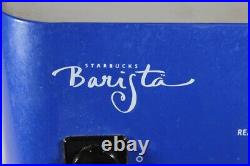 RARE Cobalt Blue Starbucks Barista Espresso Coffee Maker Machine SIN006 In Box
