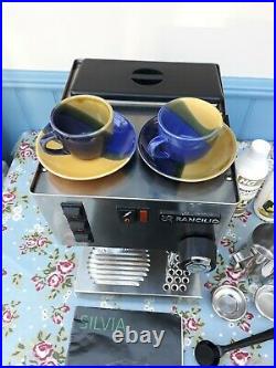 Rancilio Silvia Espresso Coffee Machine with Manual, Tamper & Jug
