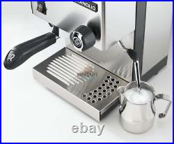 Rancilio Silvia V6 Espresso Coffee Machine Cappuccino Maker Stainless Steel 220V