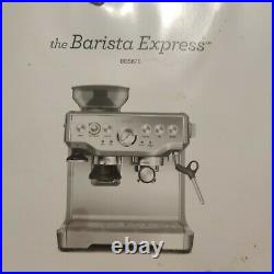SAGE Barista Express Bean to Cup Coffee Machine BES875UK Black Espresso Maker