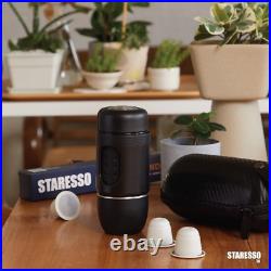 STARESSO Mini Coffee Maker Portable Espresso Machine Smallest Travel