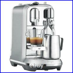 Sage Nespresso Creatista Plus Coffee Maker with Automatic Steam Milk Wand Silver