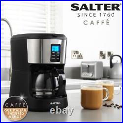 Salter Coffee Maker Machine Caffé Bean to Jug Grind Brew 750ml Carafe ORIGINAL