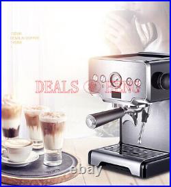 Semi-Automatic Coffee Machine Extractor 15Bar Espresso Machine Cappuccino Maker