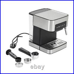 Semi-automatic Italian Espresso Machine 20 Bar Coffee Maker Milk Frother Wand UK