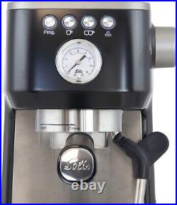 Solis 1170 Coffee Machine Espresso Maker Barista Perfetta Plus 1.7L 1700w Black