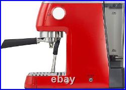 Solis 1170 Coffee Machine Espresso Maker Barista Perfetta Plus 1.7L 1700w Red