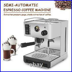 Stainless Steel Espresso Cappuccino Coffee Machine Coffee Maker 3.5L Water Tank