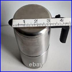 Stainless Steel WMF Boden Cromargan Stove Top Coffee Maker Espresso Kult