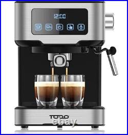 TODO LED TOUCH Espresso Coffee Machine Maker Automatic Touch Display 15 Bar