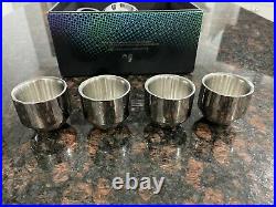TOM DIXON Brew STOVETOP Coffee Maker Espresso Cups STAINLESS STEEL Silver NEW