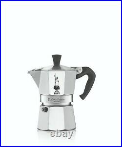 The Original Bialetti Moka Express 3/6 Cup Coffee Maker, Stovetop, Davmi