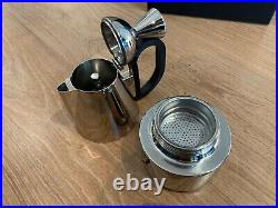 Tom Dixon Brew Stove Top Set Coffee Maker + Espresso Cups Stainless Steel Boxed