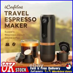 UK 120ml Espresso Coffee Machine Portable Mini Coffee Maker Machine for Home Off