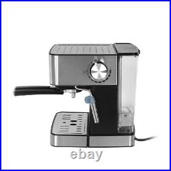 UK Plug Household Semi-automatic Espresso Coffee Machine 20Bar Milk Foam Maker
