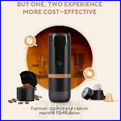 USB Espresso Maker Aromatic Coffee Machine Rechargeable Travel Coffee Maker