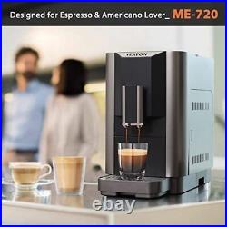 VEATON Super Automatic Espresso Coffee Machine, 19 Bar Barista Pump Coffee Maker