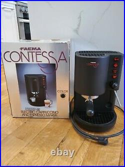 VTG 1980s POST MODERN FAEMA CONTESSA FAMILY CAPPUCCINO ESPRESSO COFFEE MAKER
