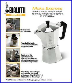 Vintage Coffee Espresso Stovetop Maker Aroma Coffee Old Style Italian Percolator