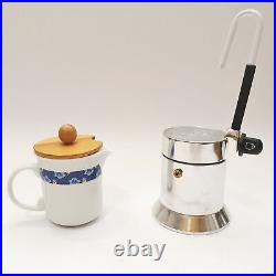 Vintage Italian Splendid Moka espresso coffee maker service 4 cups