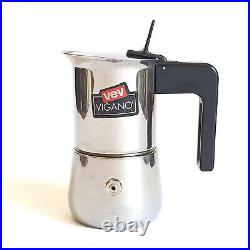 Vintage Italian coffee maker Moka espresso design VeV Vigano BAHIA 1 cup