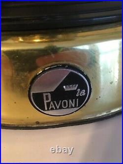 Vintage La Pavoni Professional Espresso Cappuccino Maker 110v 16 Cup Please READ