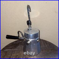 Vintage Made in Italy Stovetop Espresso Cappucino Maker With Milk Frother