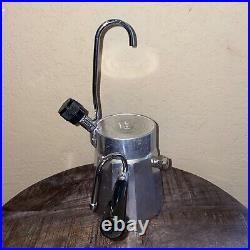 Vintage Made in Italy Stovetop Espresso Cappucino Maker With Milk Frother