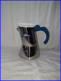 Vintage Mepra Angelo Mangiarotti Espresso Caffettiera Moka Coffee Maker 6 cups