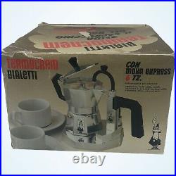 Vintage Termocrem Bialetti Espresso Latte Cappuccino Coffee Maker