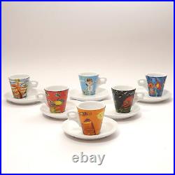 Vintage espresso coffee service Moka coffee maker Espressina Giotto porcelain