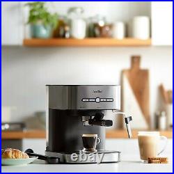 VonShef Professional Espresso Coffee Maker Machine 15 Bar Digital Barista Latte